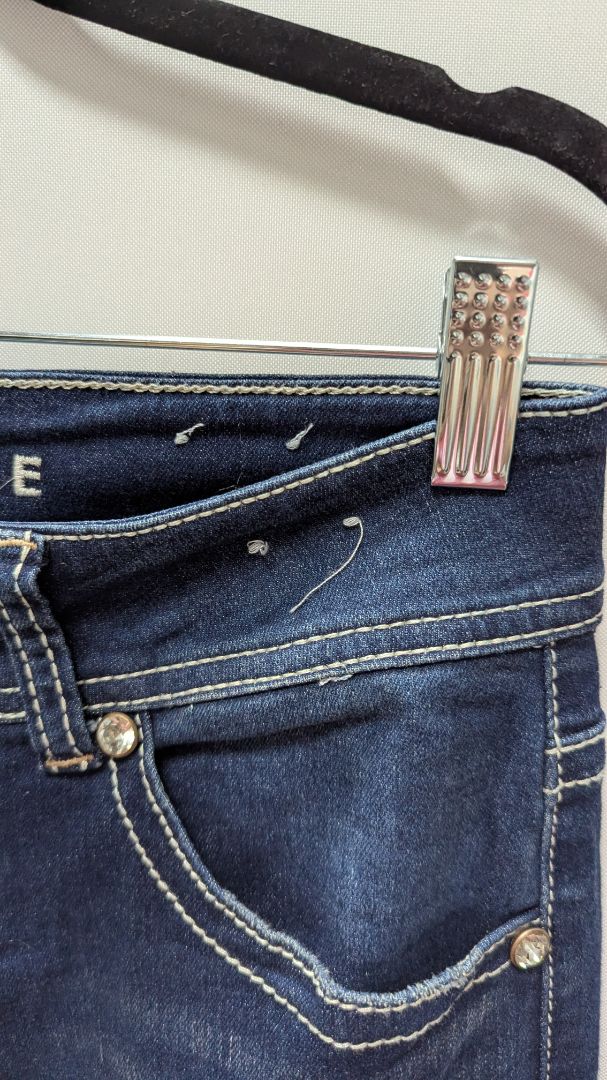 Gemma Rae Dark Wash Embellished Bootcut Jeans