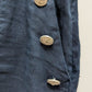 Jones New York Navy Linen Sailor Shorts
