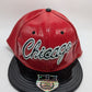 MR GORRA Red PVC Leather "Chicago" Hat