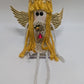Handmade "Christmas is Calling Cathy" Gold Rag Doll