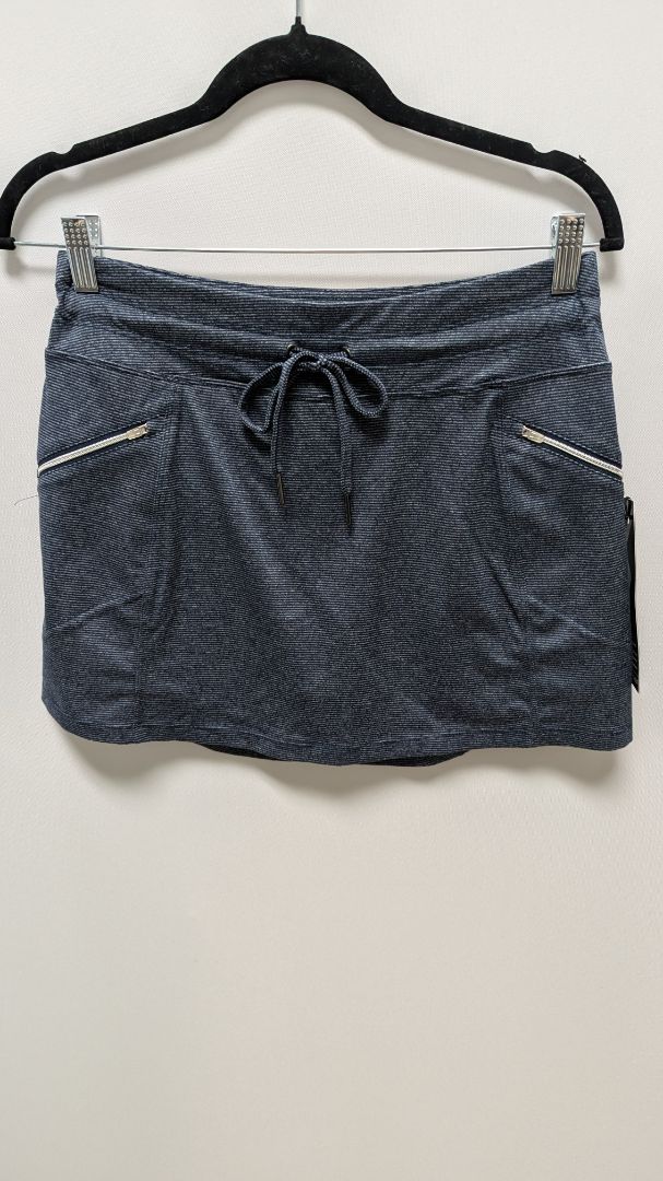 Kyodan Navy Striped Active Knit Skort