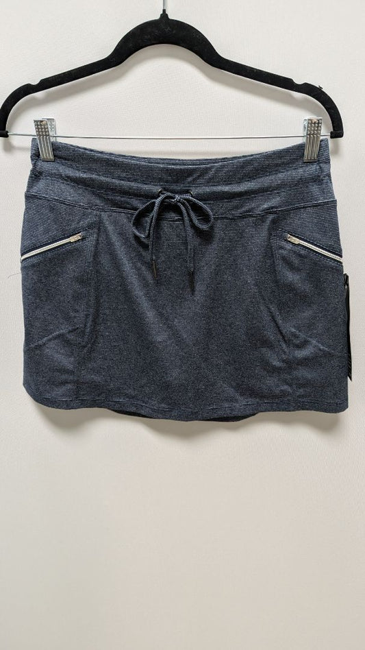 Kyodan Navy Striped Active Knit Skort