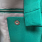 C.LECTIVE Emerald Green Convertible Zippered Blazer