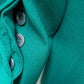 C.LECTIVE Emerald Green Convertible Zippered Blazer
