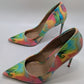 Steve Madden Multicolor Watercolor Daisie Pumps