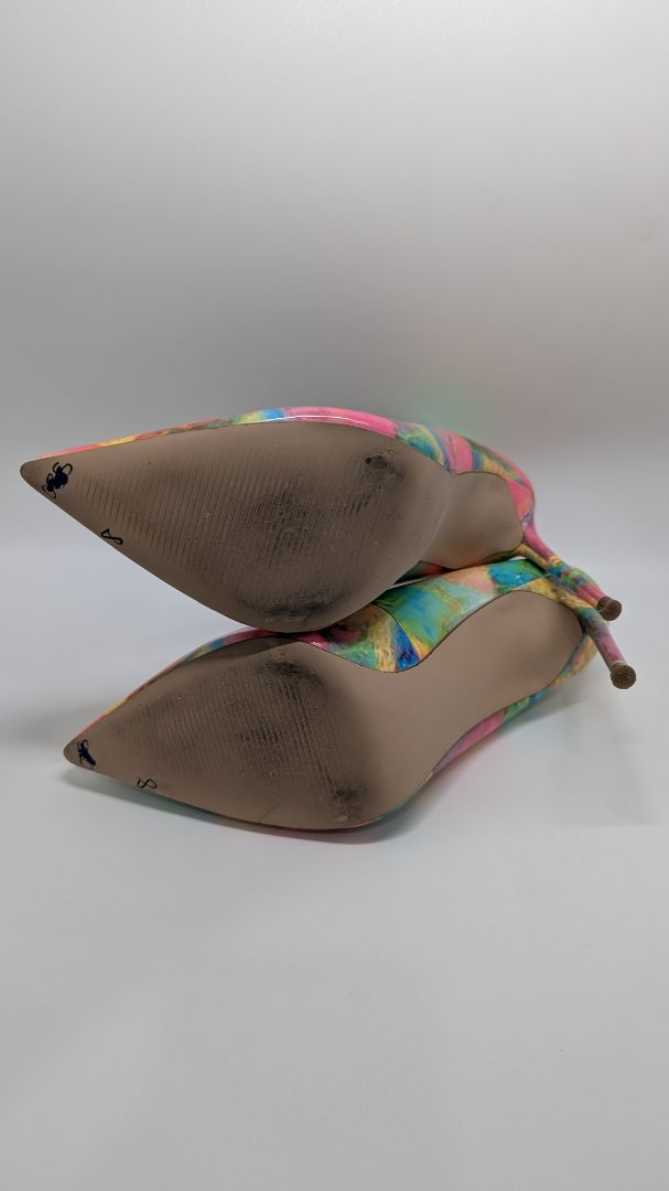 Steve Madden Multicolor Watercolor Daisie Pumps