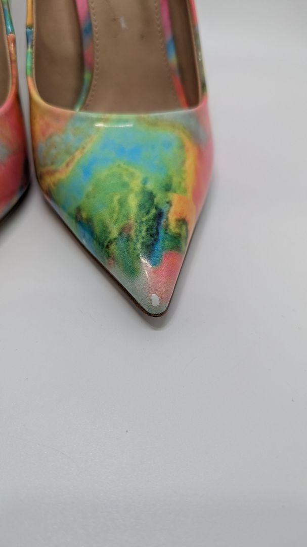 Steve Madden Multicolor Watercolor Daisie Pumps