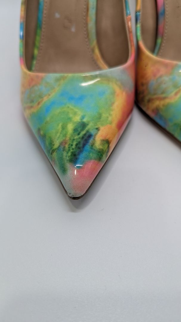 Steve Madden Multicolor Watercolor Daisie Pumps