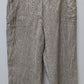 Chico's Light Brown Striped Linen Casual Pants