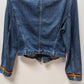 The Limited Medium Wash Button-Down Denim Jacket