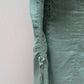 Soft Surroundings Light Blue Linen Drawstring Button-Down Blouse