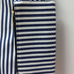 jm Jessica Moore Navy Striped Shopping Tote Bag