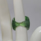 Green Opaque Acrylic Ring