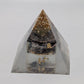 Handmade L. Williams Gold Tip Large Resin Pyramid (~3x3x3")