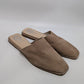Vince Camuto Tan Bristina Suede Mules