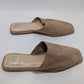 Vince Camuto Tan Bristina Suede Mules