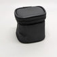 Black Mini Zippered Mesh Travel Case