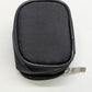 Black Mini Zippered Mesh Travel Case