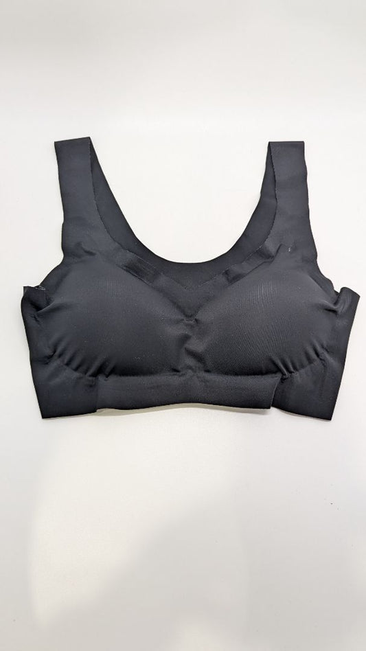 Black Padded Cup Stretch Bralette