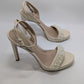 Sam Edelman Ivory Jade Perla Ankle Strap Heeled Sandals