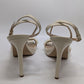 Sam Edelman Ivory Jade Perla Ankle Strap Heeled Sandals