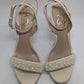 Sam Edelman Ivory Jade Perla Ankle Strap Heeled Sandals