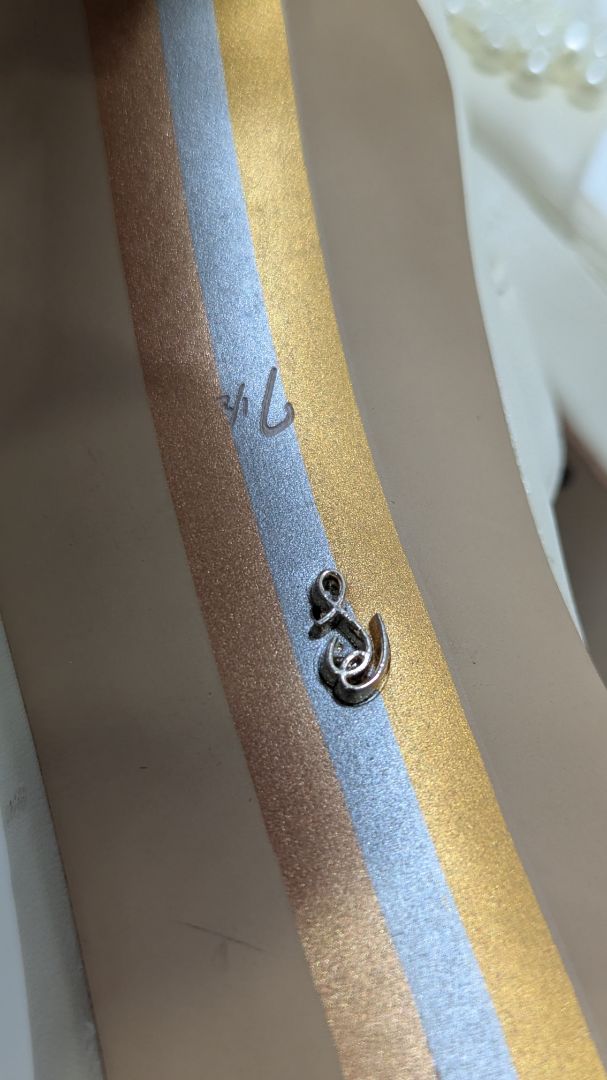 Sam Edelman Ivory Jade Perla Ankle Strap Heeled Sandals