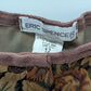 ERIC SPENCER Brown Floral Faux-Suede Retro Pants