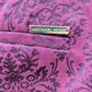 Michael Kors Burgundy Textured Printed Pants