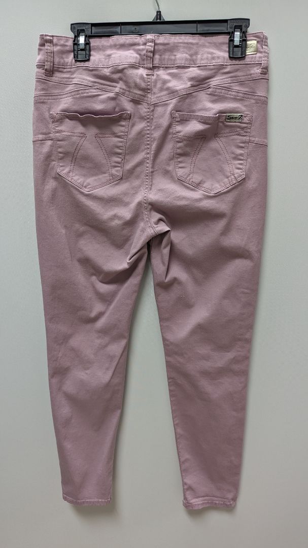 Seven7 Lavender Booty-Shaper High-Rise Skinny Jeans