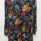 creation L Black Floral V-Neck Flared Dress