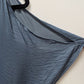 Vince Camuto Dark Blue Cold-Shoulder Empire Dress