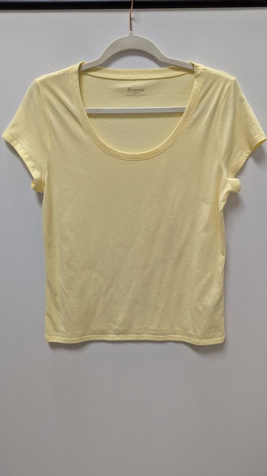 No Boundaries Yellow Short-Sleeve Tee