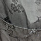 Golden Bee Black Embroidered Kimono Robe