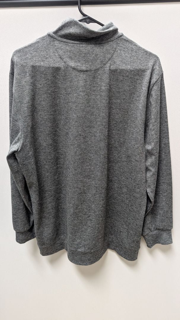 vineyard vines Dark Grey Men's Zippered Sweatshirt