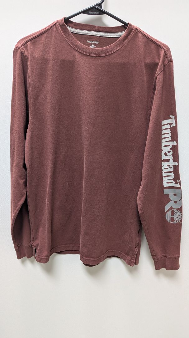 Timberland PRO Brown Original Fit Long-Sleeve Tee