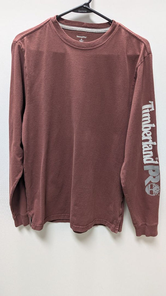 Timberland PRO Brown Original Fit Long-Sleeve Tee