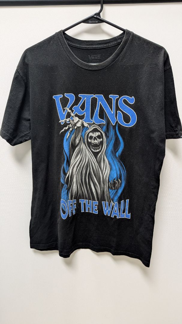 VANS Black Men's Reaper Graphic Tee