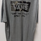 VANS Dark Grey Men's "Off The Wall" Graphic Tee