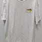 Salty Crew Men's White "Find Refuge in the Sea" Graphic Tee