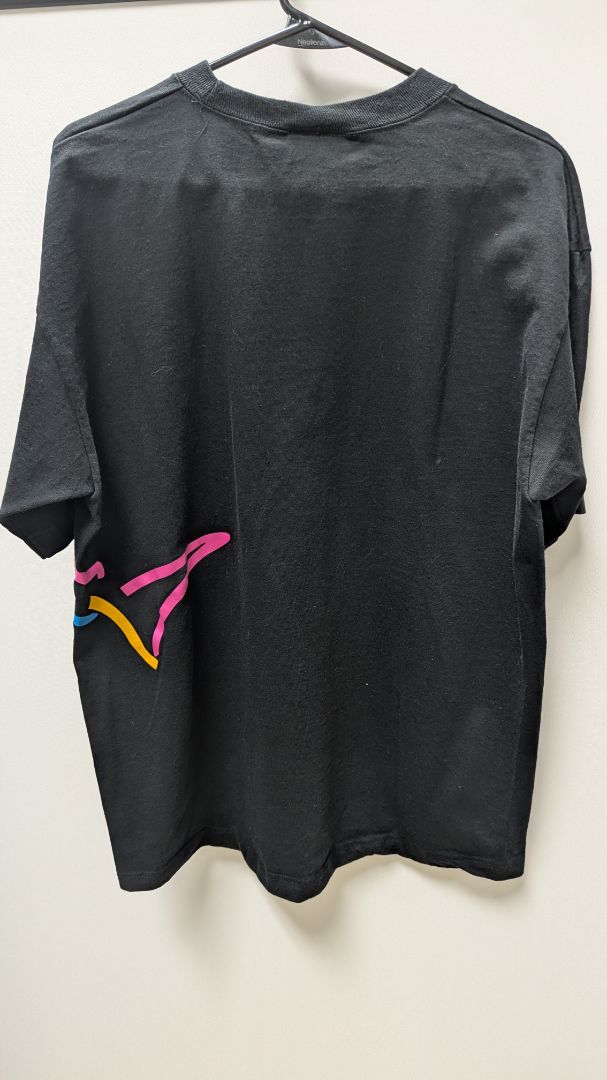 Greg Norman Black "Miller Light" Shark Graphic Tee