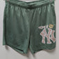 Solid Basics Mint Green "King of NY" Basketball Shorts