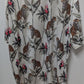 PJ Paul Jones White Wildlife Graphic Golf Polo Shirt
