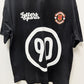 Red Letters Black/White "Letter Sports" Graphic Tee