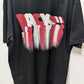 Red Letters Black/Red Drip Graphic Tee