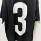 Red Letters Black "3" Graphic Tee