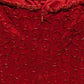 Cache Vintage Red Strapless Beaded Formal Gown