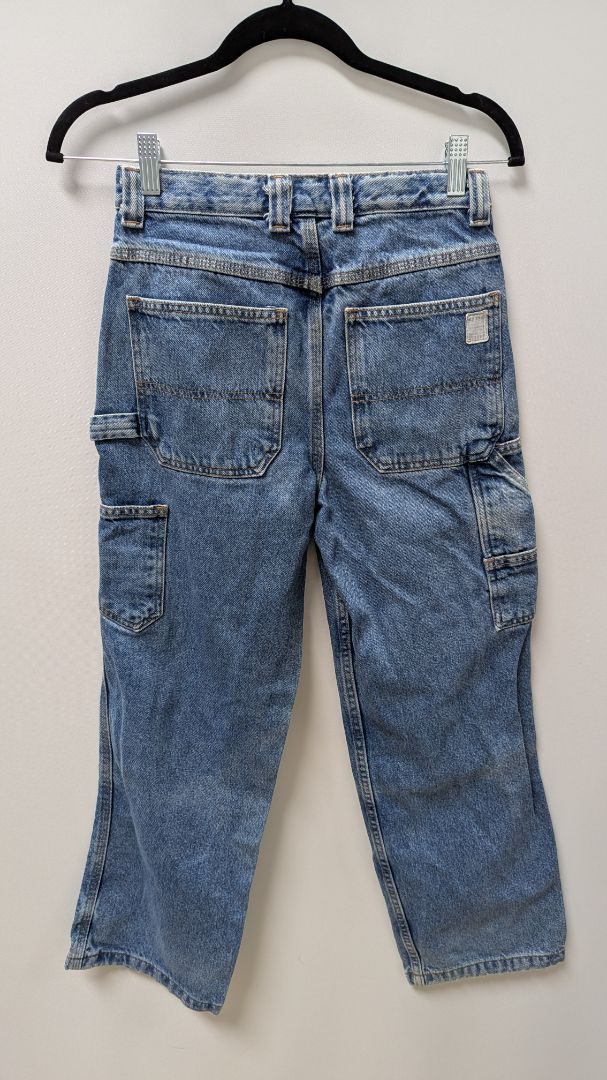 Old Navy Vintage Medium Wash Painter's Jeans
