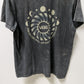 VANS Dark Grey Acid Wash Moon Graphic Tee