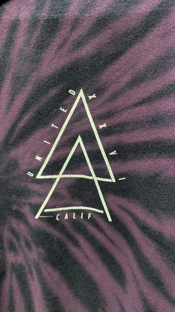 UNITED XXVI Purple Tie-Dye Graphic Tee